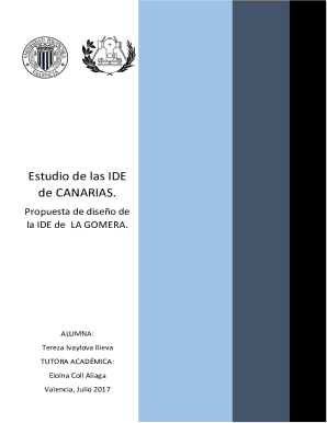 Estudio de las IDE