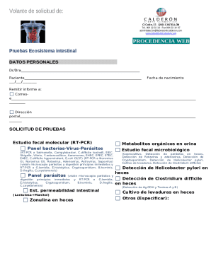 Pruebas Ecosistema intestinal