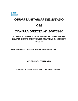 FECHA DE APERTURA