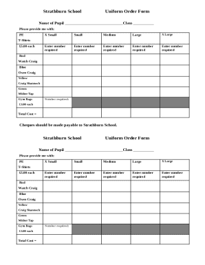 Form preview