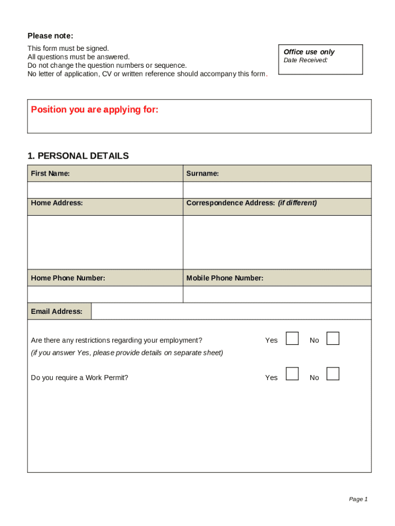 Form preview