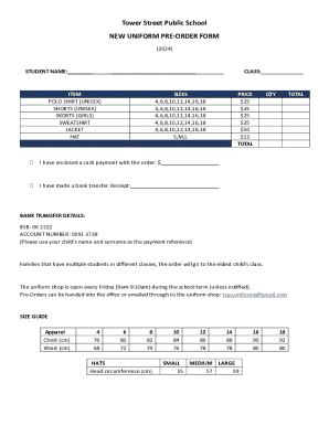 Form preview