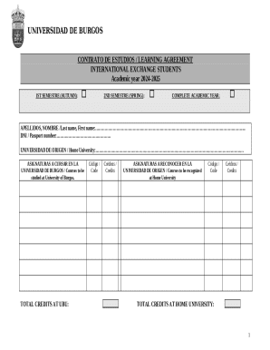 LEARNING AGREEMENT GUIDE