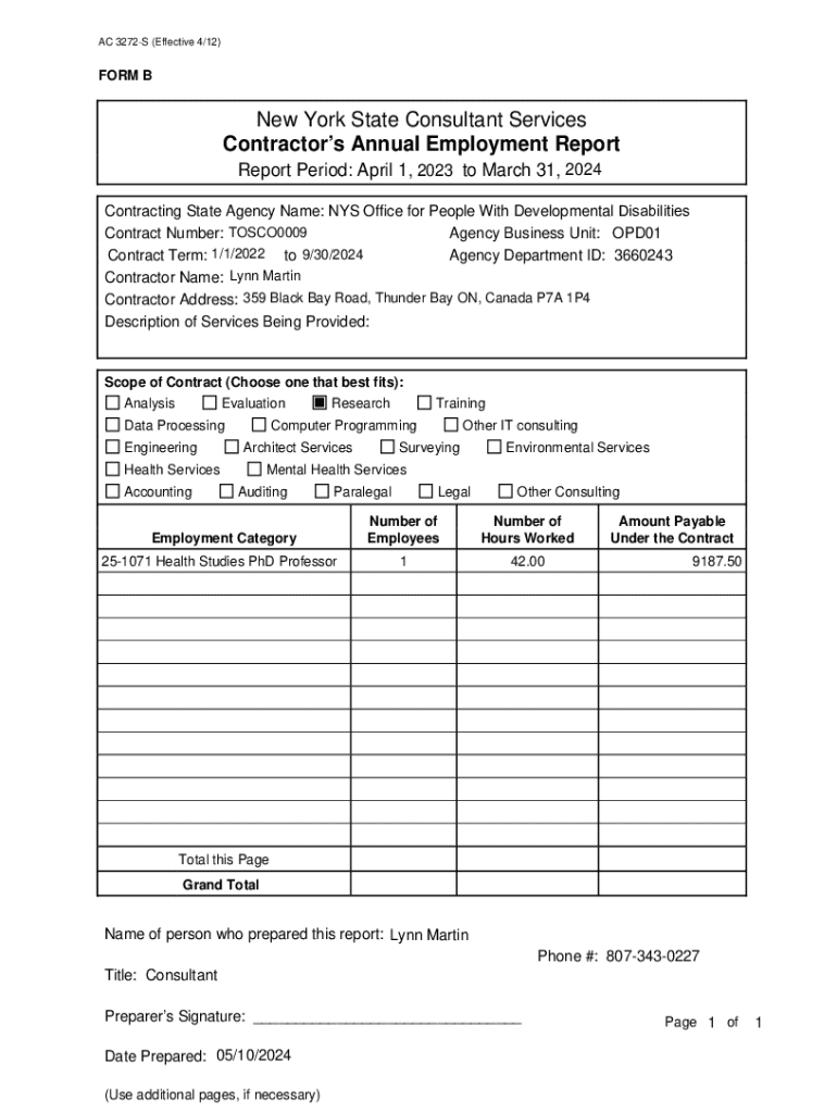 Form preview