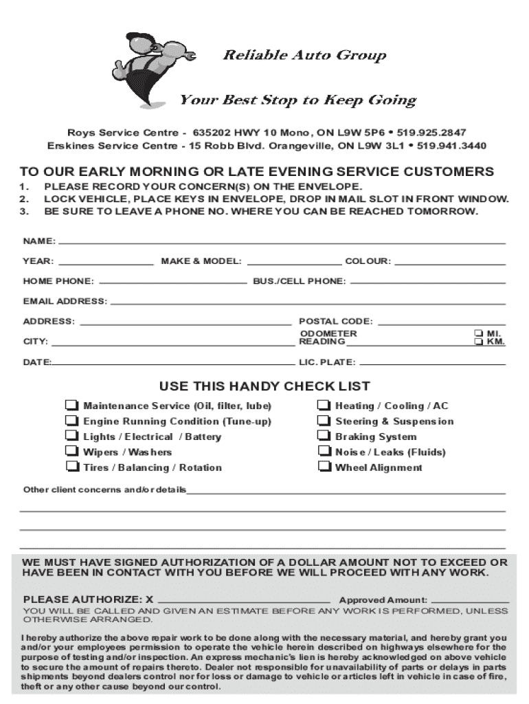 Form preview