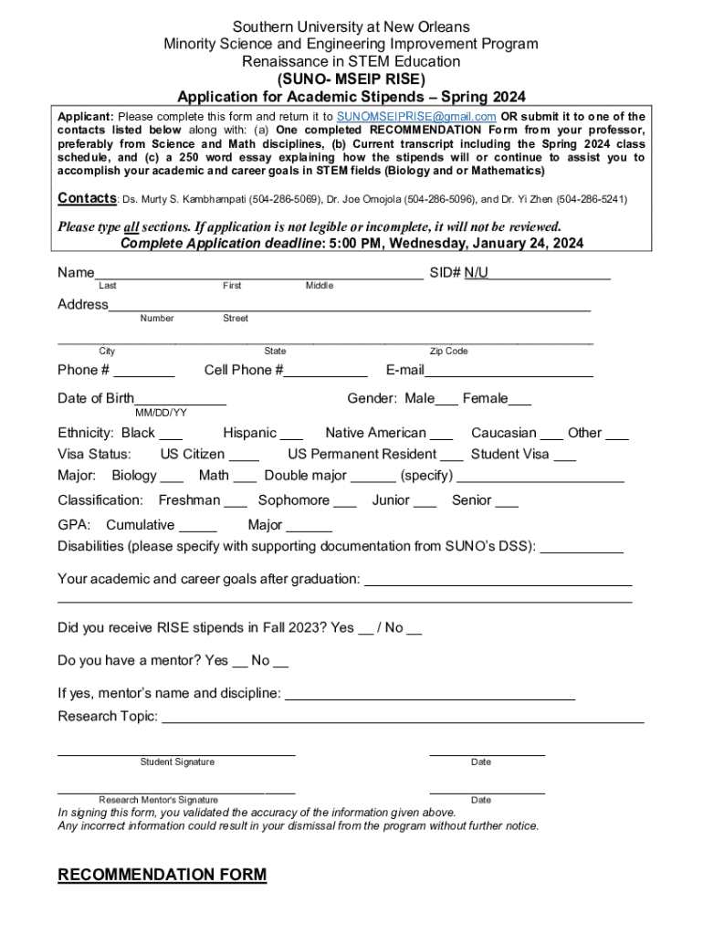 Form preview