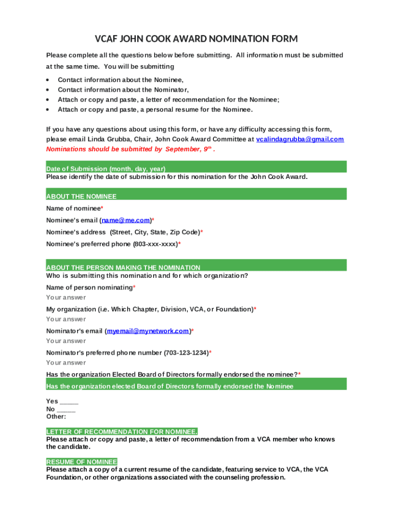 Form preview