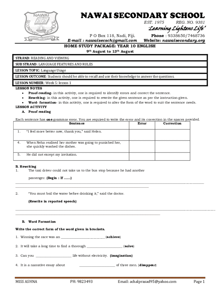 Form preview