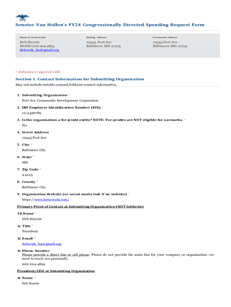 Form preview