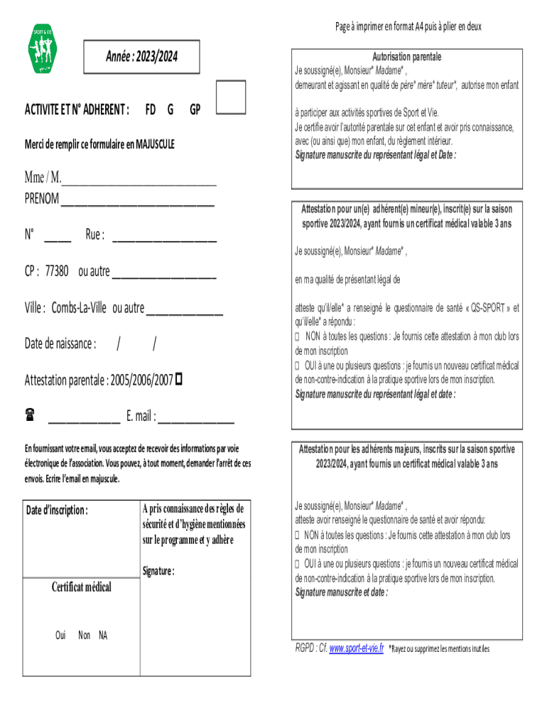 Form preview