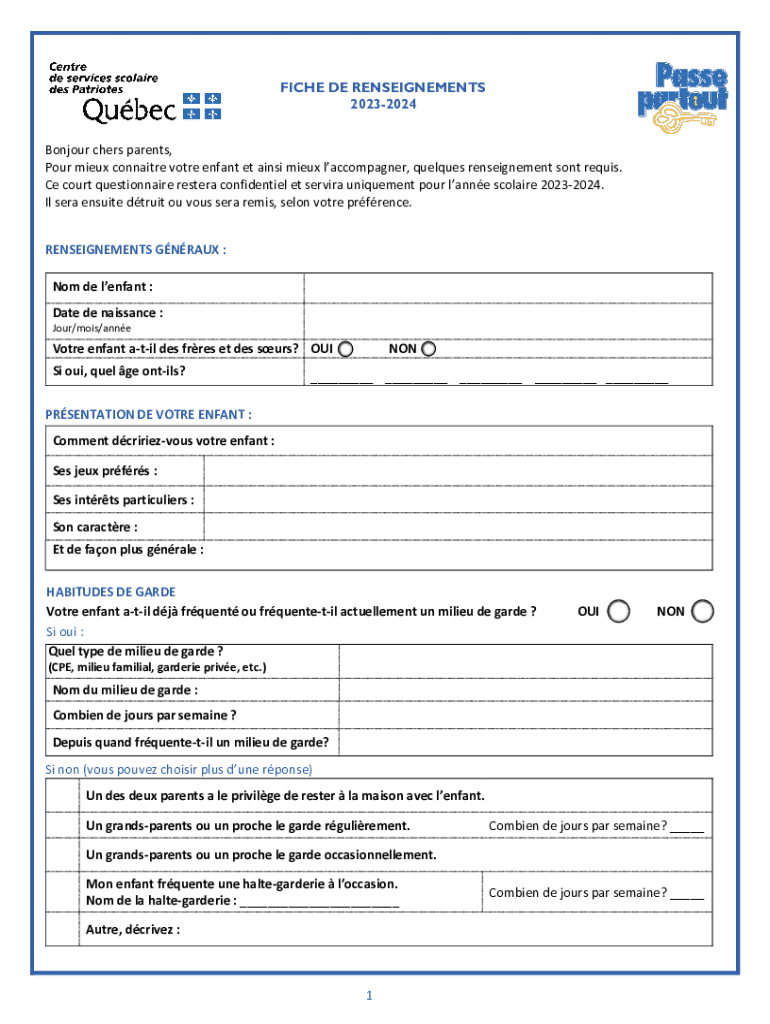 Form preview