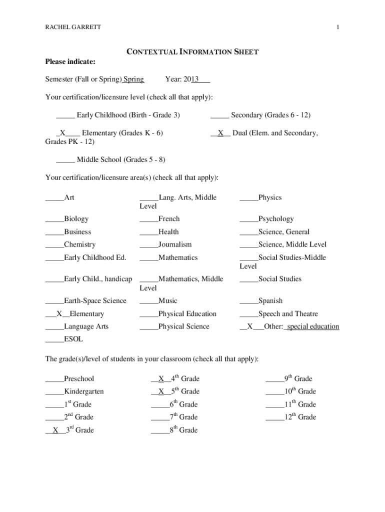 Form preview