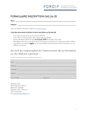 Form preview
