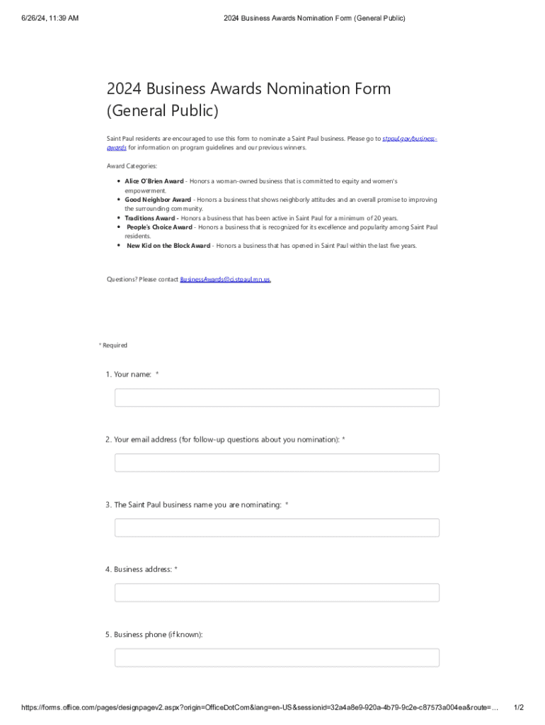 Form preview