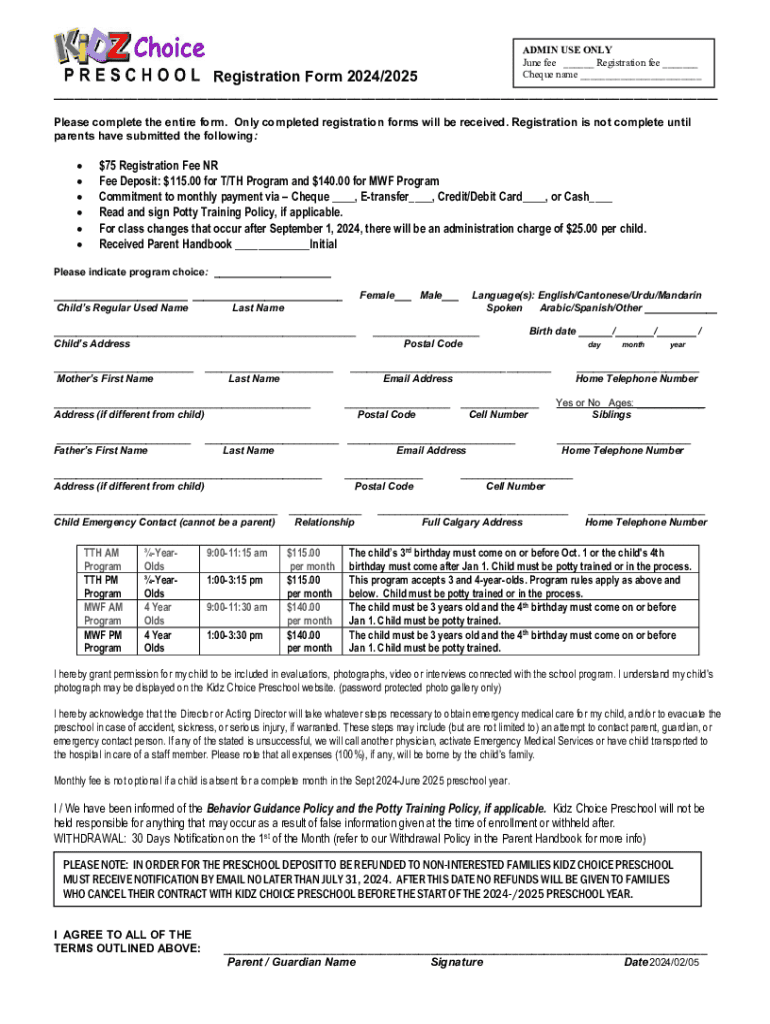 Form preview