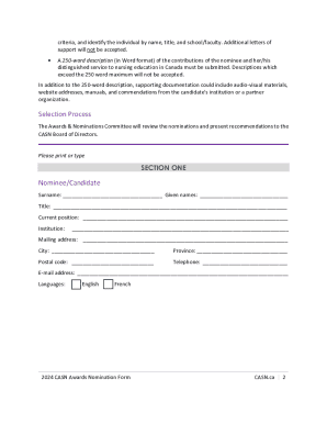 Form preview