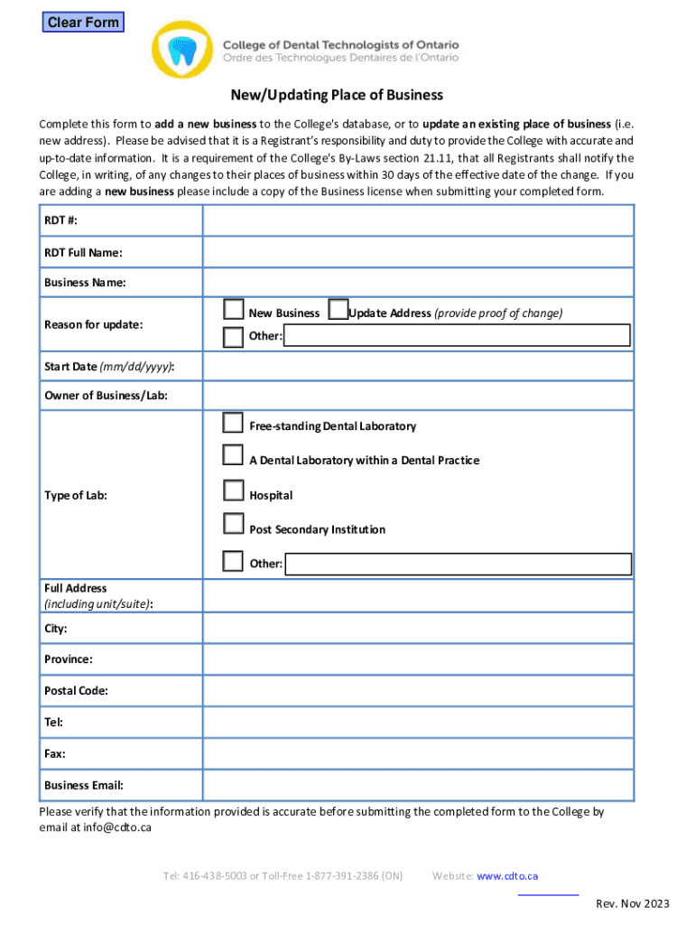 Form preview