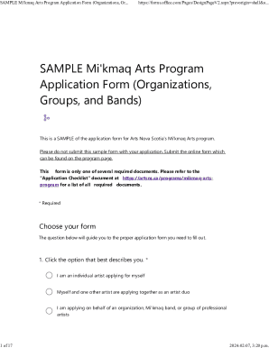 Form preview