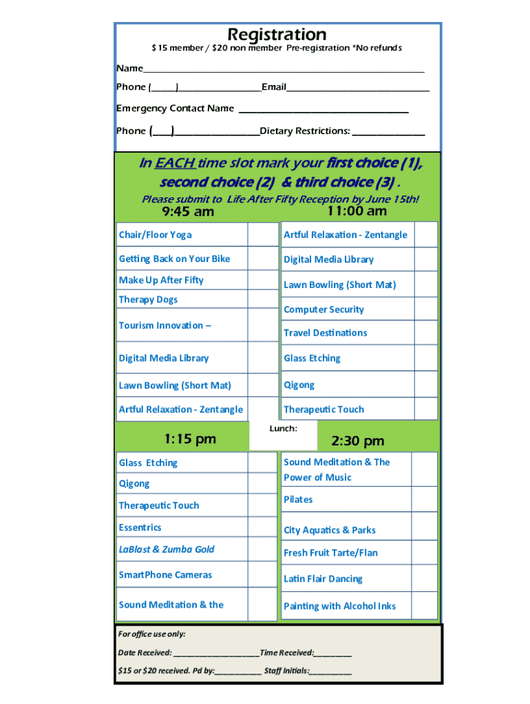 Form preview