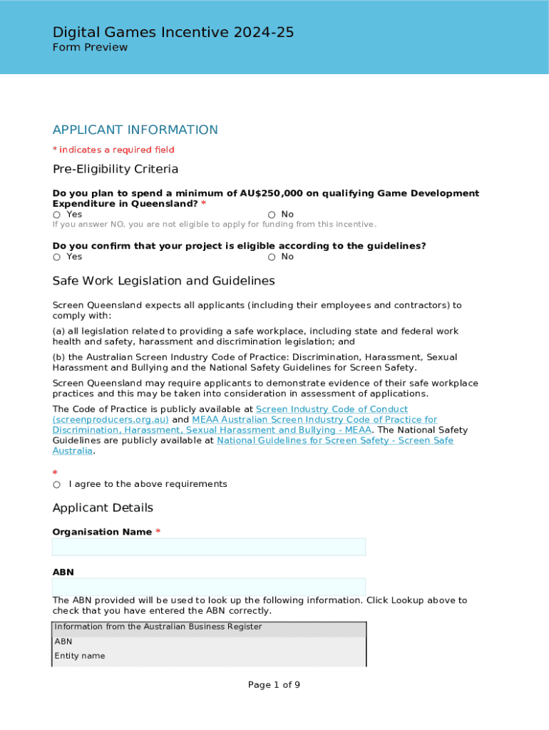 Form preview