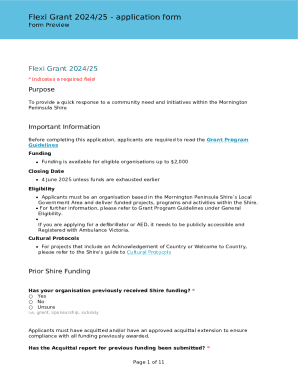 Form preview