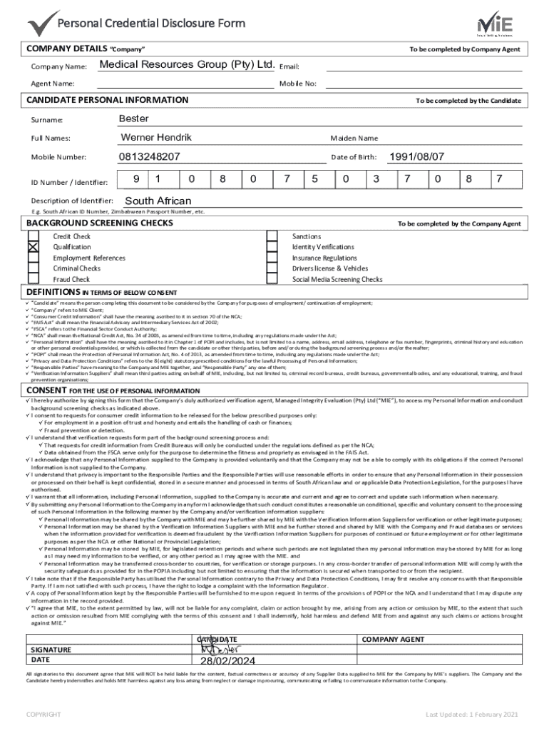 Form preview