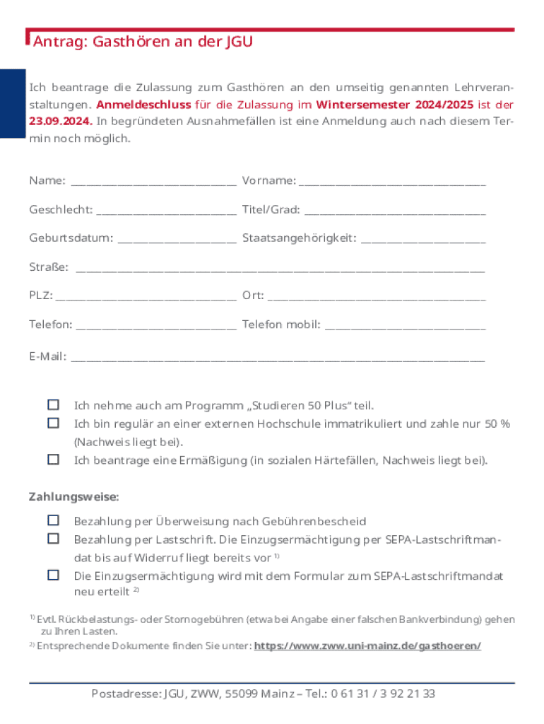 Form preview