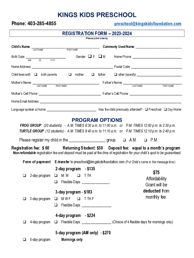 Form preview