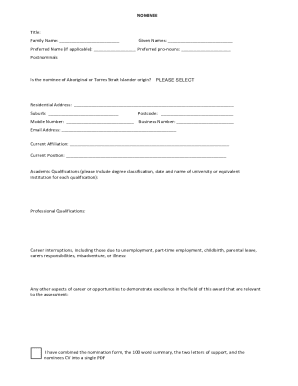 Form preview