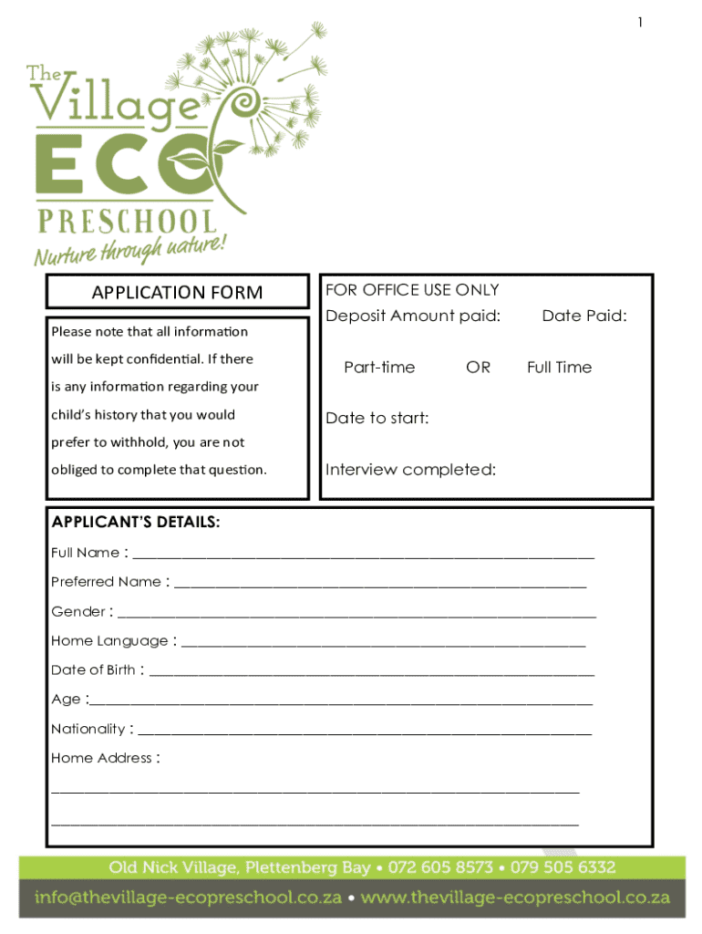 Form preview