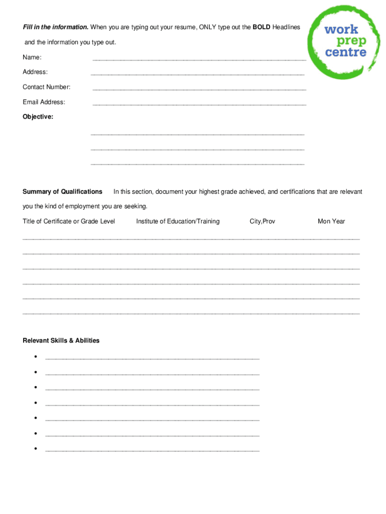 Form preview