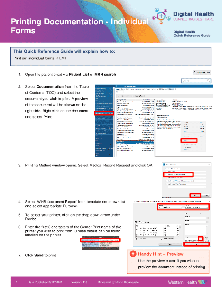 Form preview