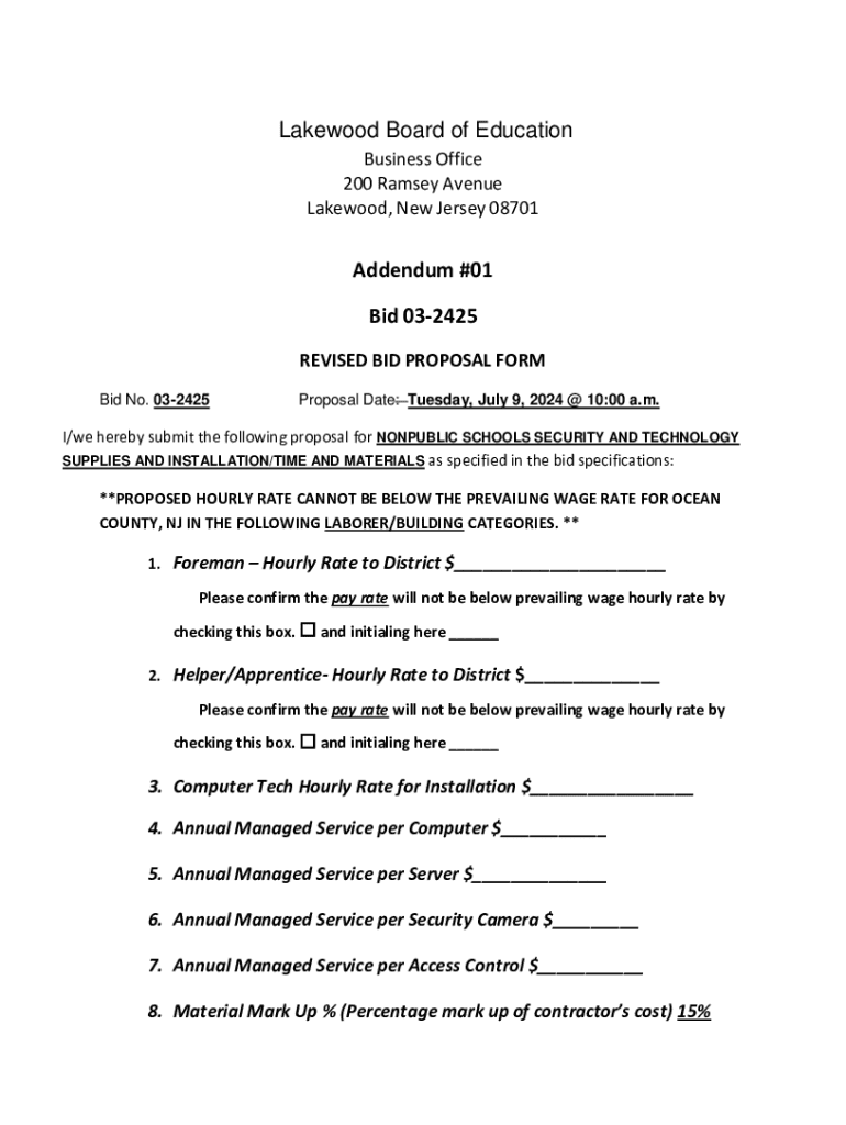 Form preview