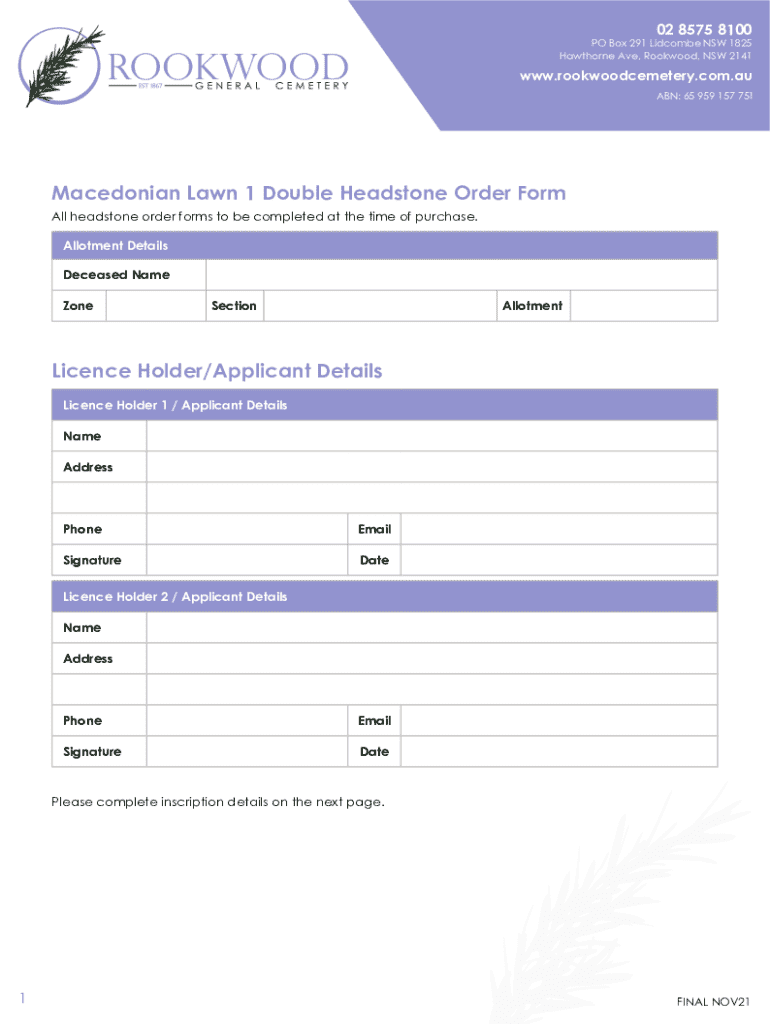 Form preview