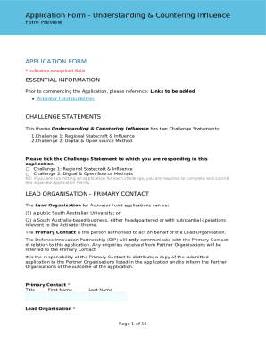 Form preview
