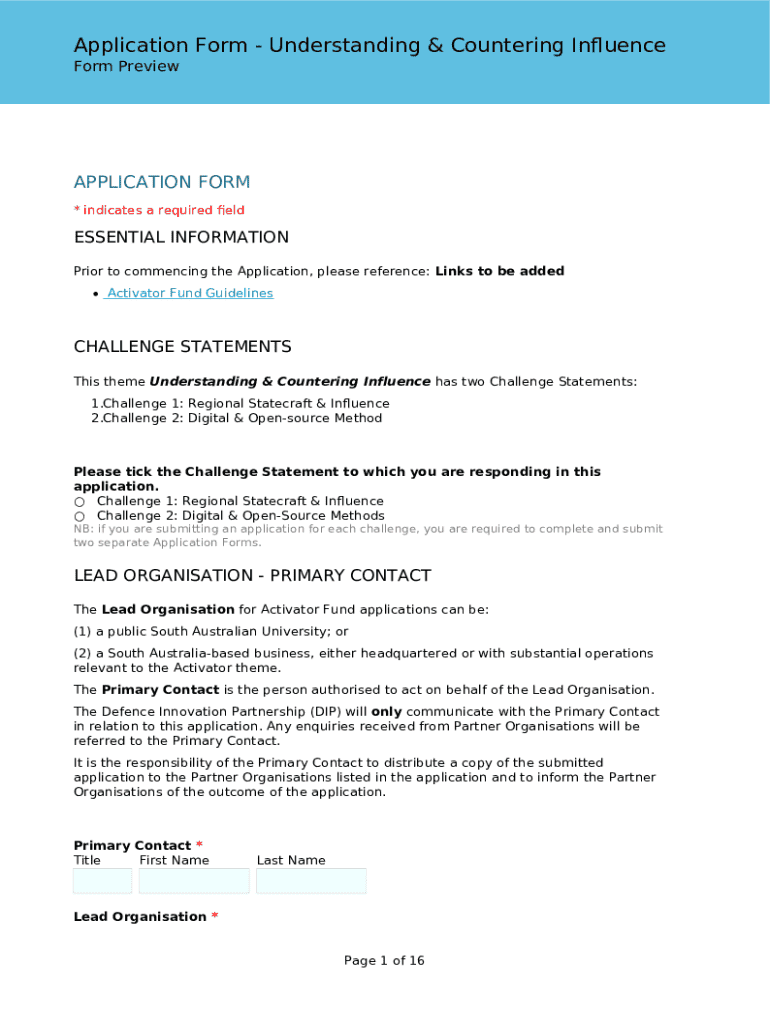 Form preview