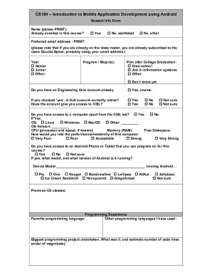 Form preview