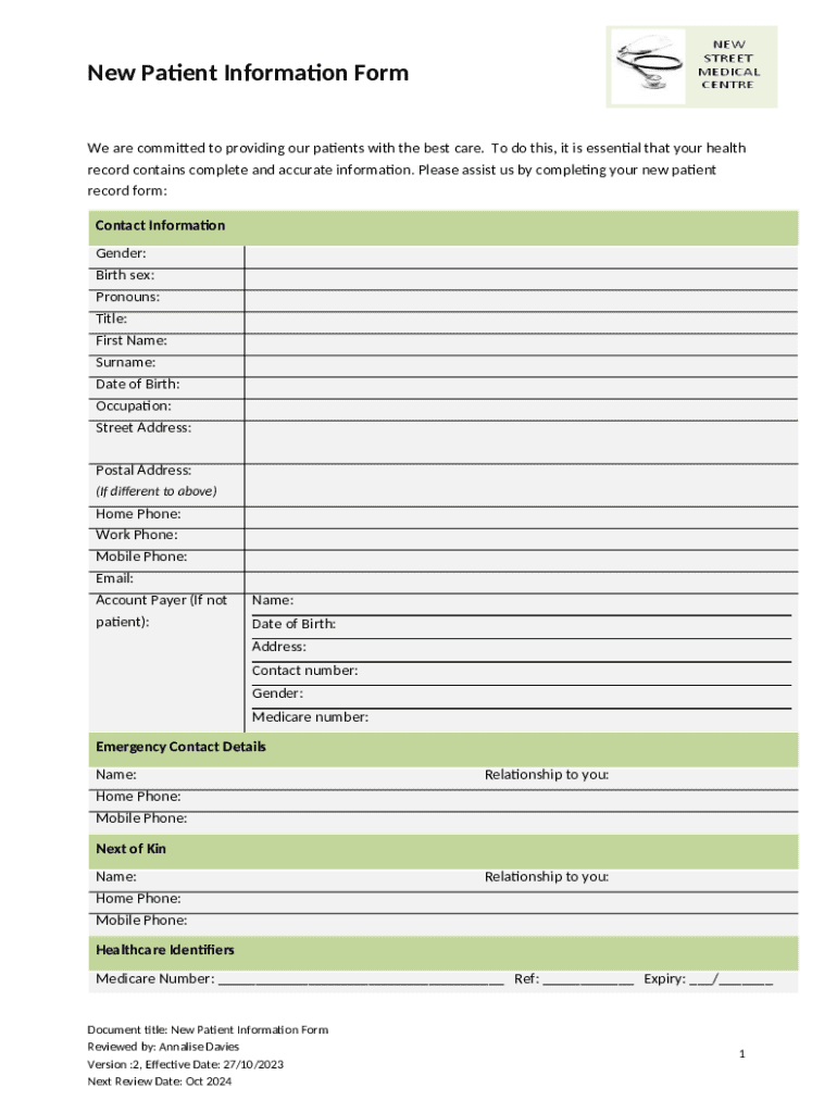 Form preview