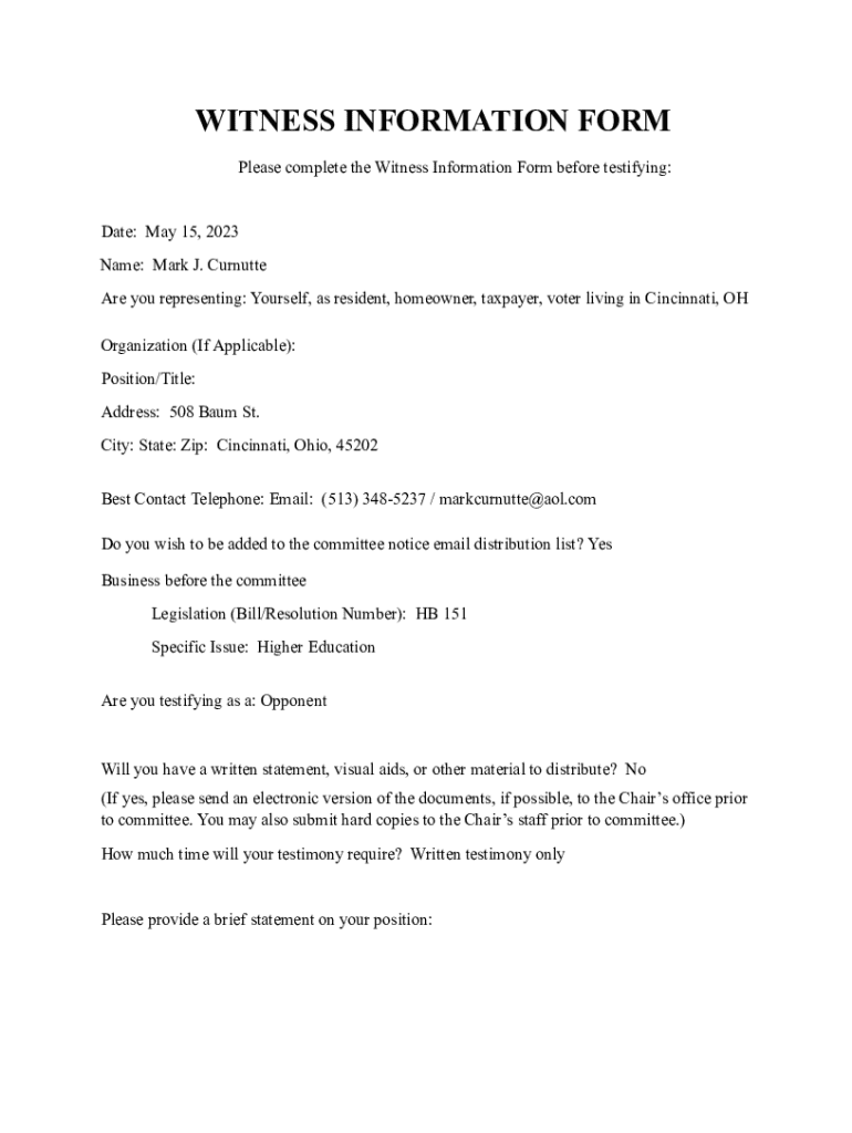 Form preview