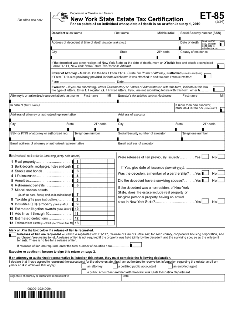 2024 new york tax Preview on Page 1