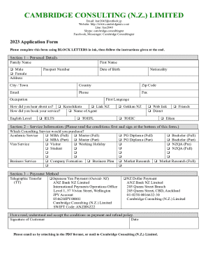Form preview