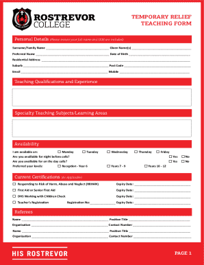 Form preview