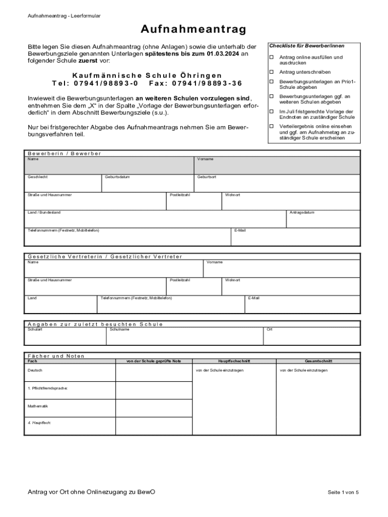 Form preview