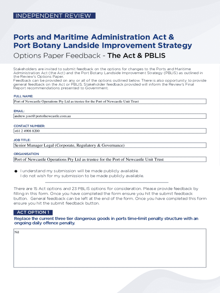 Form preview