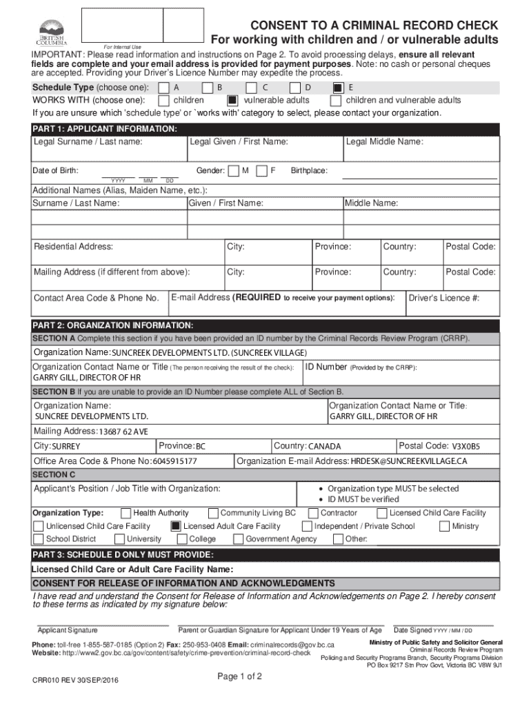 Form preview