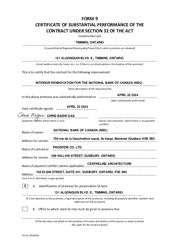 Form preview
