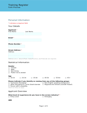 Form preview