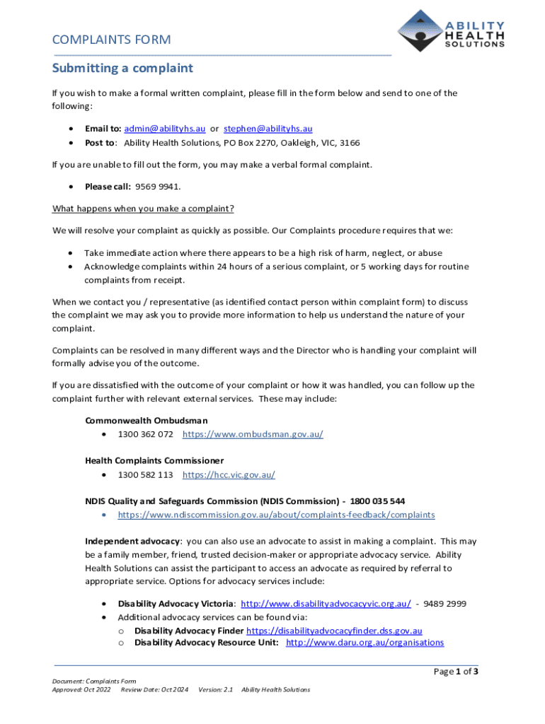 Form preview