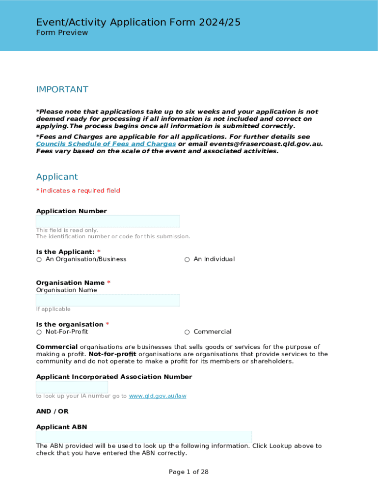Form preview