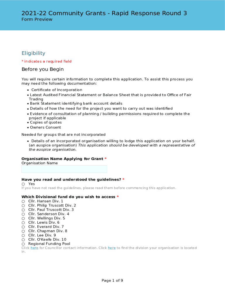 Form preview